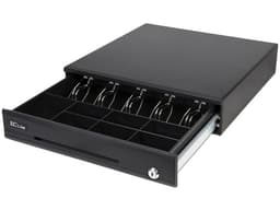 Cajón para Dinero EC Line EC-CD-100M-II-G, Capacidad para 5 Billetes y 7 Separadores para Monedas, RJ-11. - imagen 2