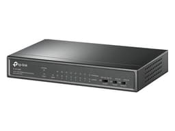 Switch Gigabit TP-LINK TLSF1009P de 8+1(No administrable) Puertos, PoE. Color Negro. - imagen 2