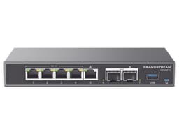 Dispositivo 4 en 1 Grandstream GCC6010, PBX IP, Firewall de última generación, Ruteador VPN y Switch, 5 puertos Gigabit 4 con PoE, WiFi-6, 2 SFP y 1 USB. - imagen 1