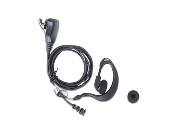 Micrófono y Audífono TXPRO TX-EHM de Solapa para Radio, Ajustable al Oído.