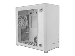 Gabinete Gamer Yeyian Hussar Plus, Mid-Tower, ATX, (sin fuente de poder). Color Blanco. - imagen 1