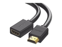 Cable Extensor UGREEN 10141 HDMI a HDMI (M-H), 1 Metro, Color Negro. - imagen 1