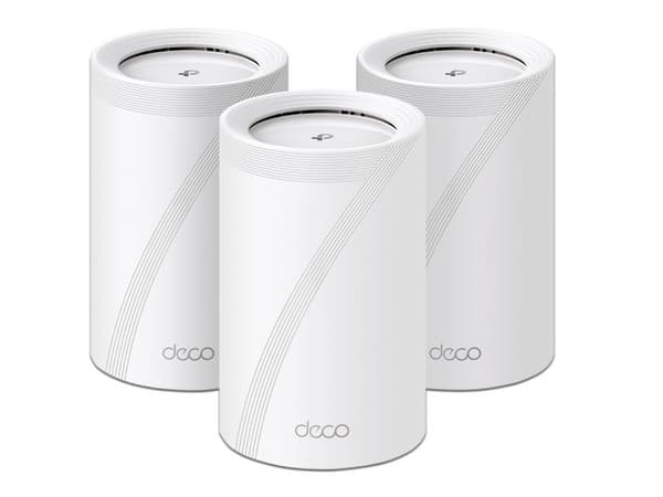 Sistema Mesh Tp-Link Deco BE65 Wifi 7 de 3 piezas, tribanda. Color Blanco