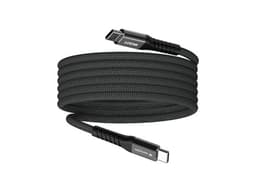 Cable Magnético, Verbatim, 100W Compacto 12cm, Color Negro. - imagen 1