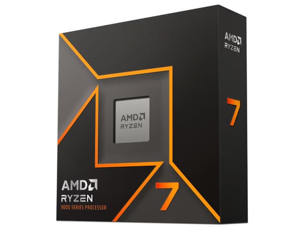 Procesador AMD Ryzen 7 9700X, 3.8 GHz (hasta 5.5 GHz), Con Gráficos AMD Radeon Graphics, Socket AM5, Caché 32MB, Octa-Core, 65W, No Incluye Disipador.